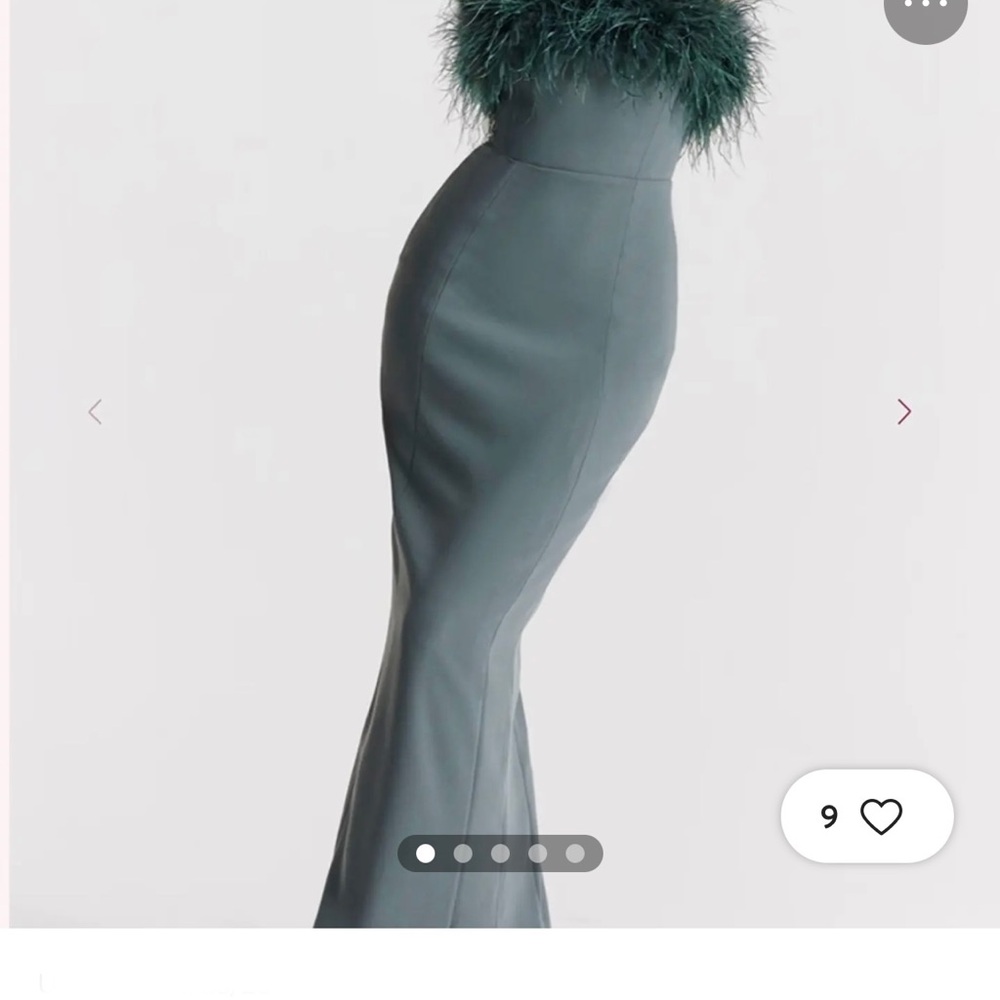 House of CB Green Maxi Dress